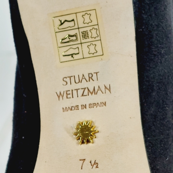 Stuart Weitzman Suede Black Boot - Picture 9 of 11